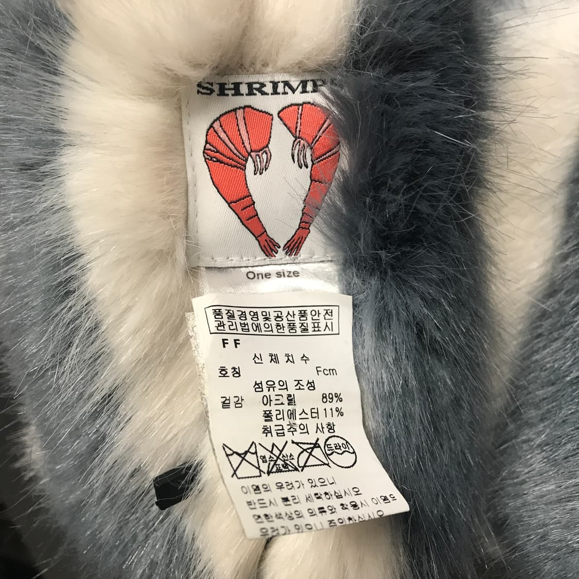 쉬림프스 퍼 머플러 상품이미지2