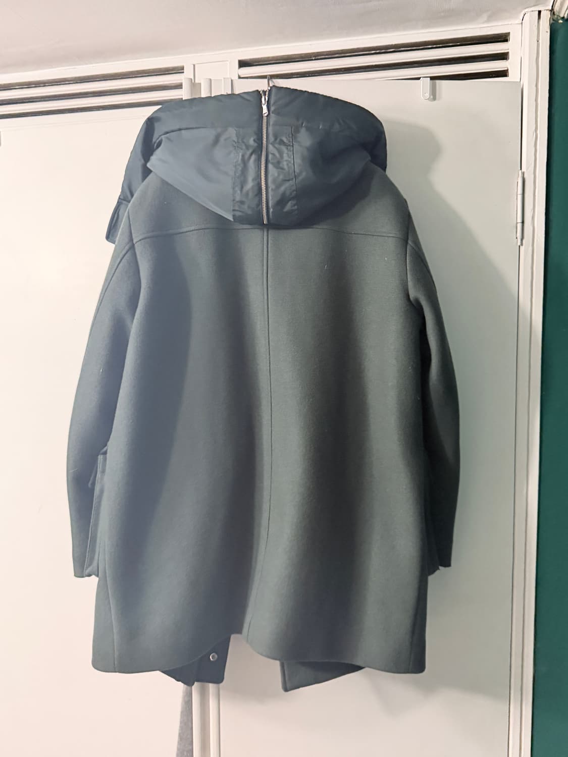 지오송지오 그린 레이어드형 방모 점퍼 100 상품이미지3