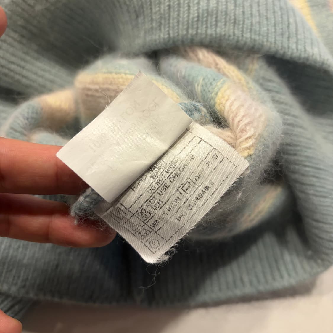 [M] 라일앤스스코트 빈티지 패턴 니트 스웨터 C823 상품이미지7