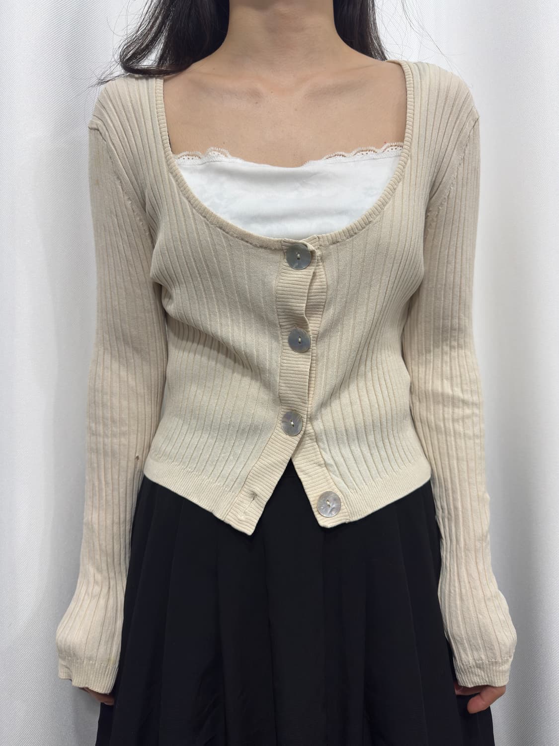 crop cardigan 상품이미지1