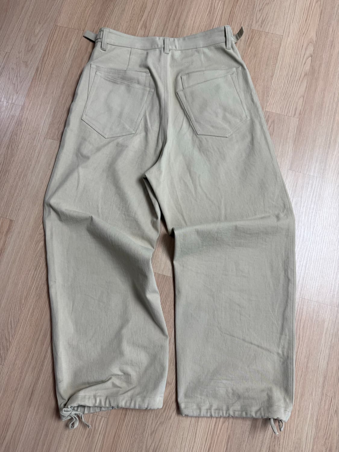 논노드 더블포켓 트윌팬츠 베이지 2size 상품이미지4