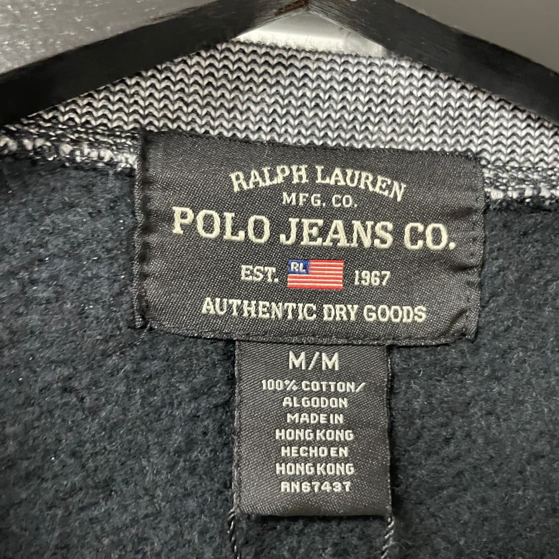 폴로 진스 기모 맨투맨 M 상품이미지4