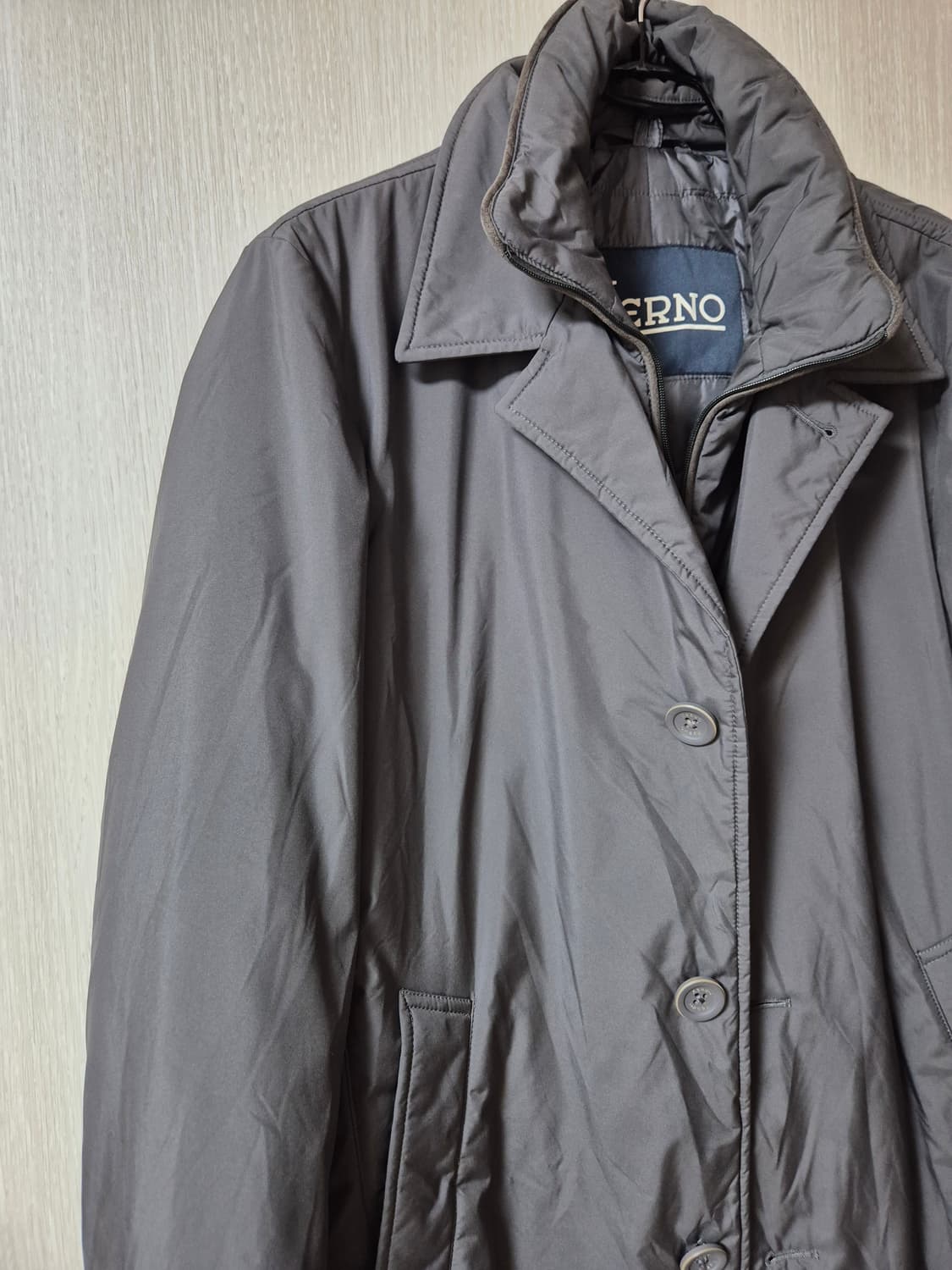 (정품) 에르노 경량 패딩자켓 경량자켓 48 경량 하프코트 상품이미지3