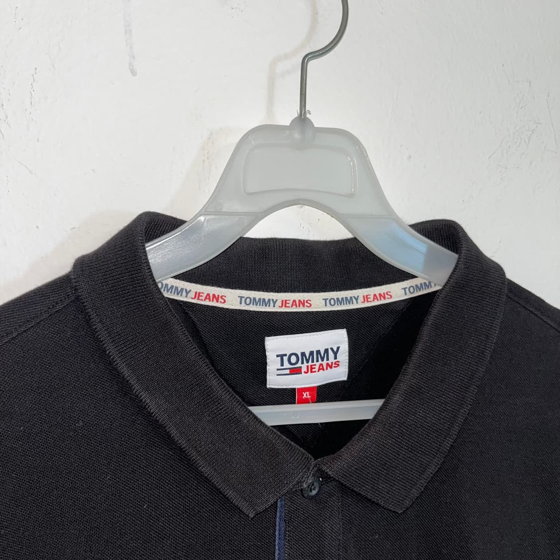 Tommy Hilfiger Black Collar T-Shirt 상품이미지6