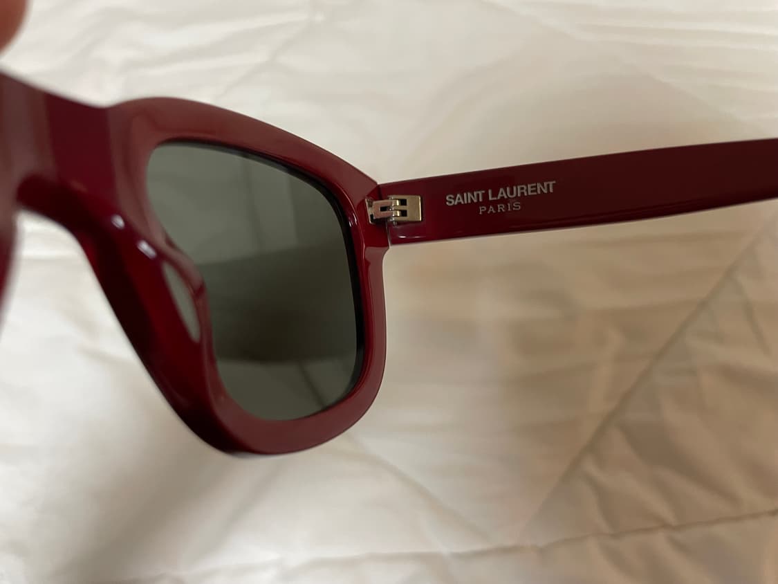 생로랑 16ss시즌 스터드 레드 선글라스 by 에디슬리먼 상품이미지5