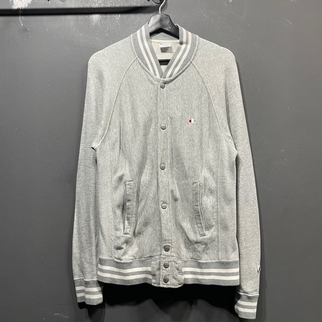 챔피온 리버스위브 바시티자켓 상품이미지2