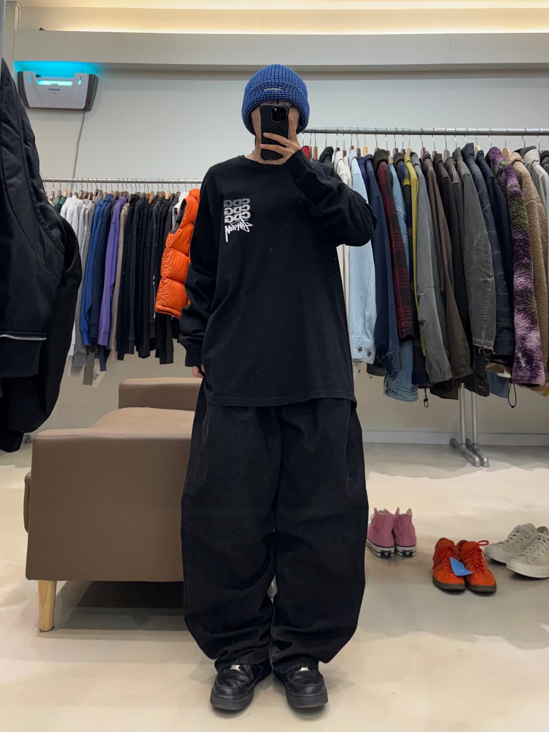 스투시 x CDG 롱슬리브 상품이미지7