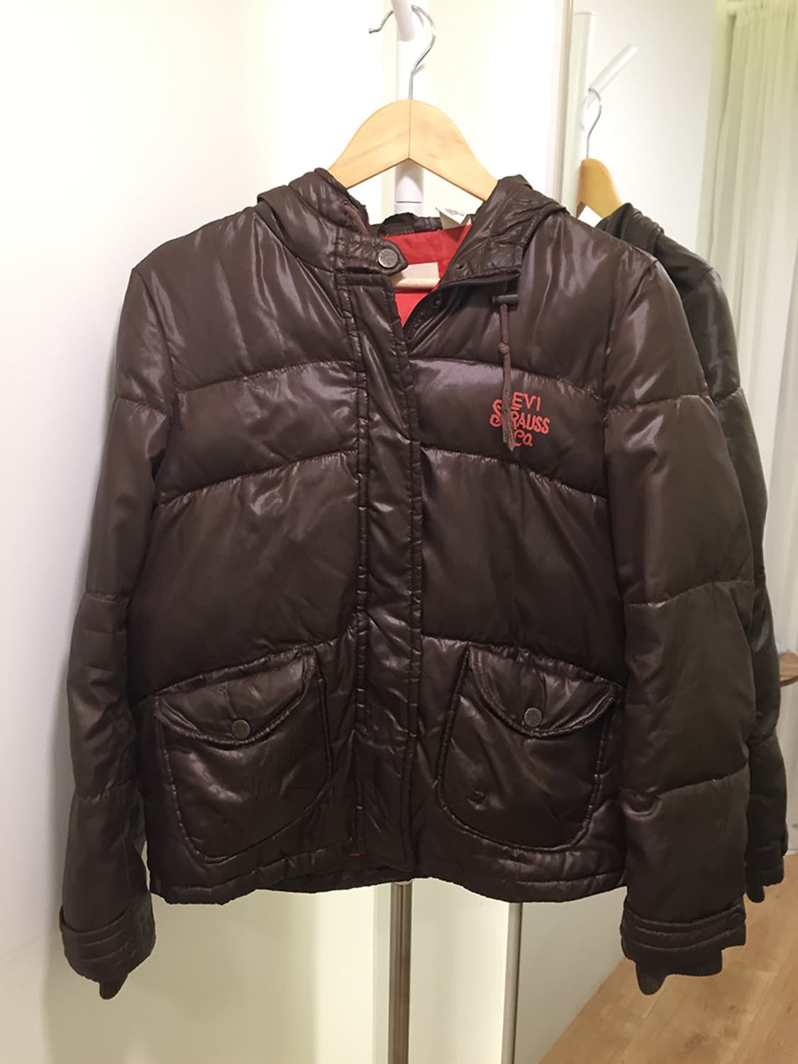 여성 리바이스 빈티지 후드패딩점퍼 95 상품이미지4