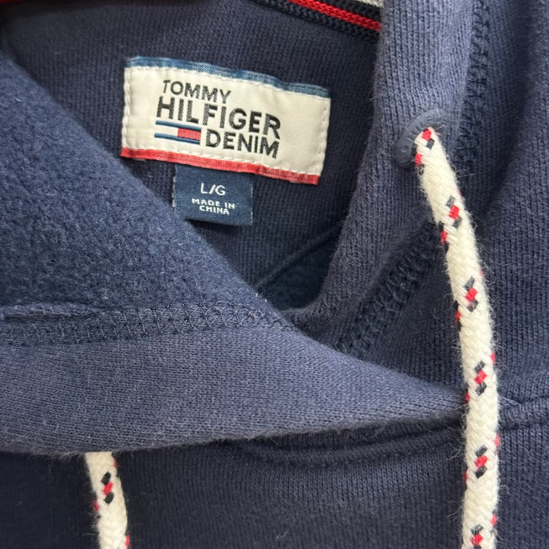 타미힐피거 올드스쿨 빅로고 후드티 (L) 상품이미지2