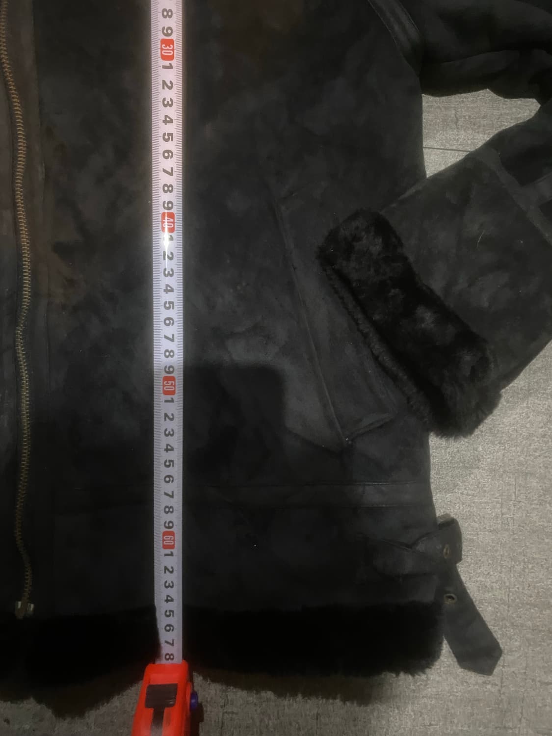 일본빈티지 Moderm 올드스쿨아메카지 보헤미안스트릿 무스탕자켓 상품이미지4