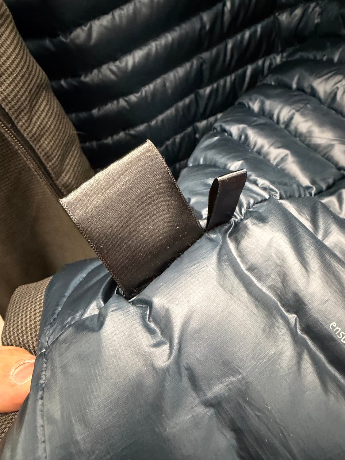 YETI 여성 후드 패딩 점퍼 그레이 L 상품이미지7