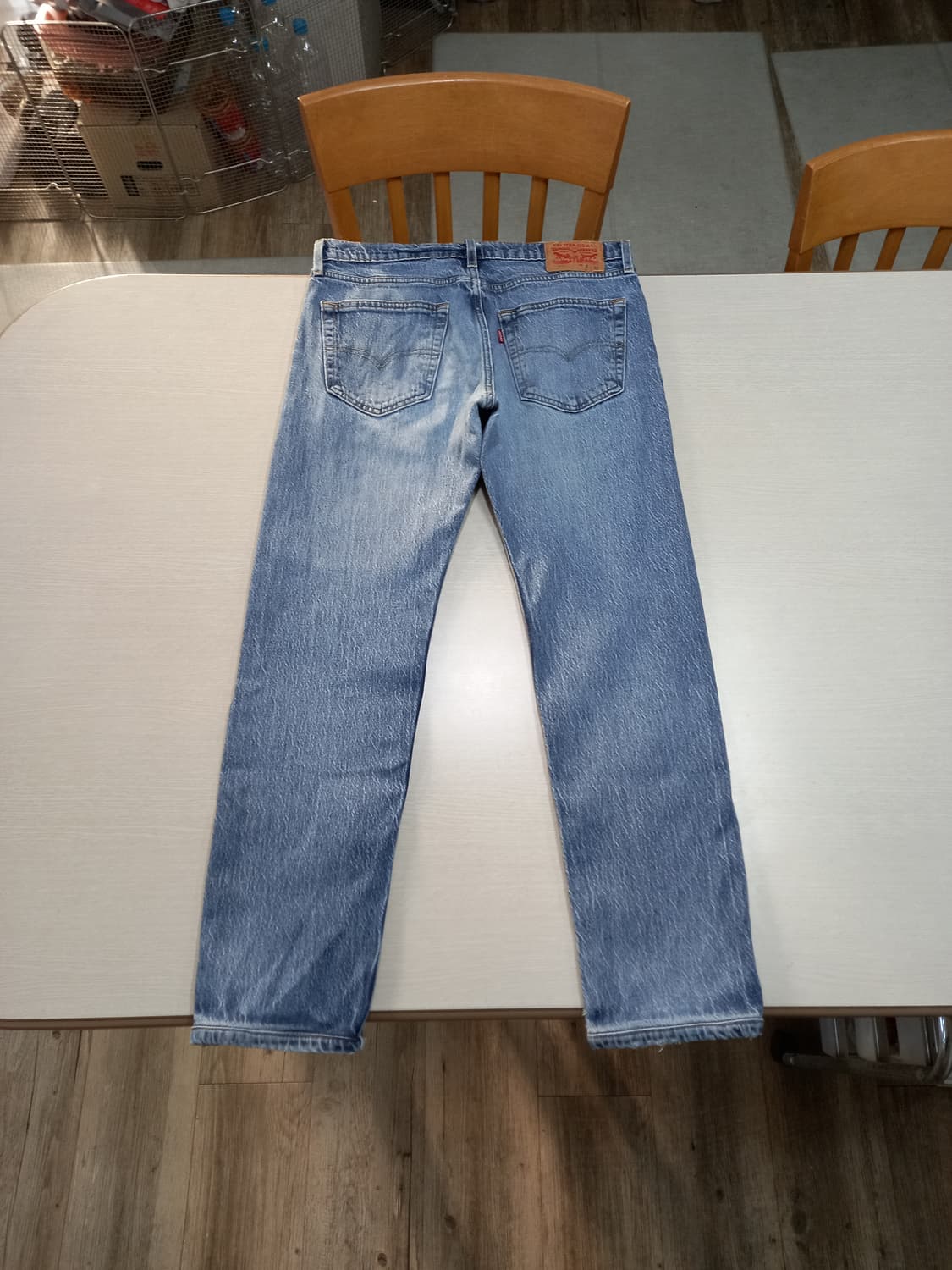 32 리바이스502 리오셀24% 워싱 스판 슬림일자진 32-343 상품이미지2