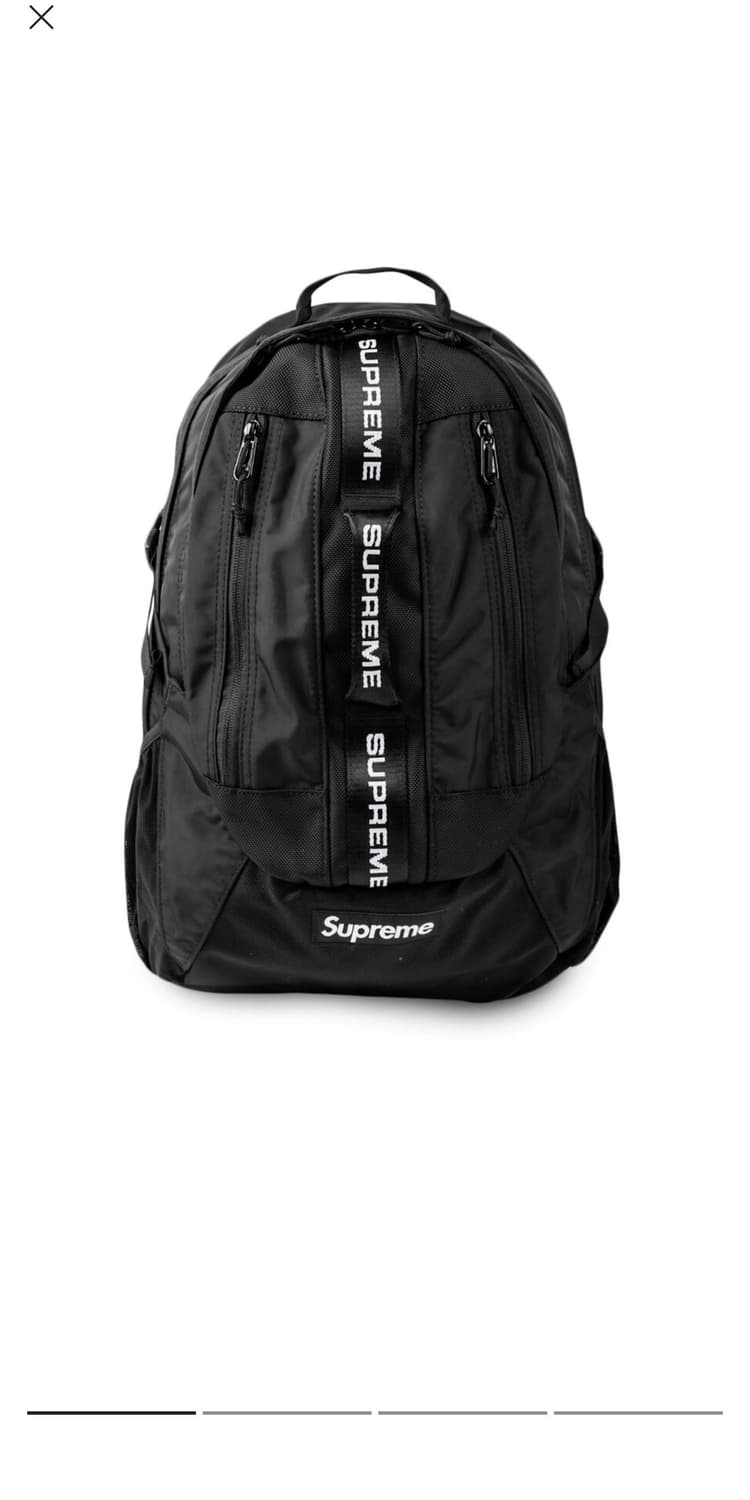 슈프림 로고스트랩 백팩  상품이미지1