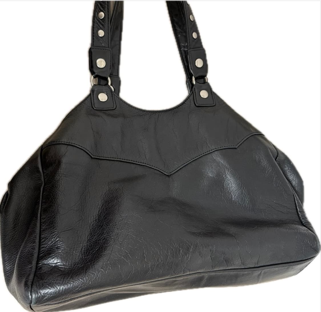 히스테릭글래머 빈티지 스터드 레더백  상품이미지2