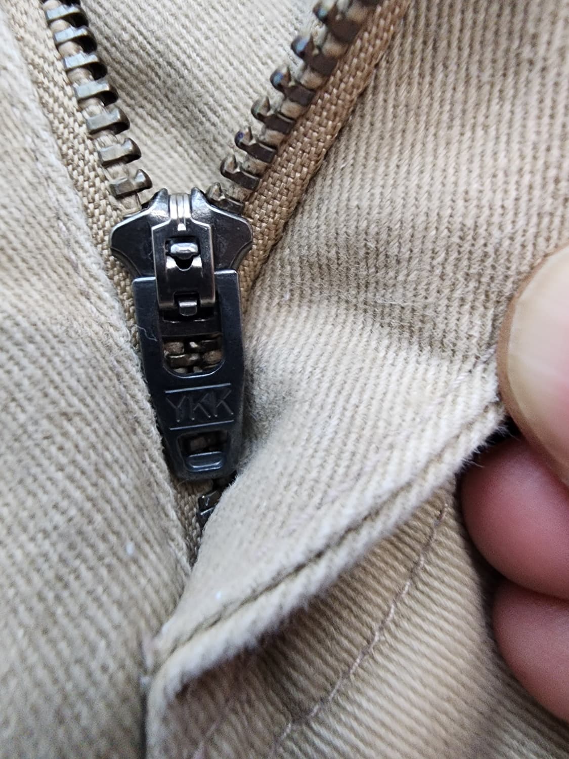 무신사 스탠다드 와이드 퍼티그 팬츠 팜. (34~35)사이즈 치노 면바지 상품이미지7