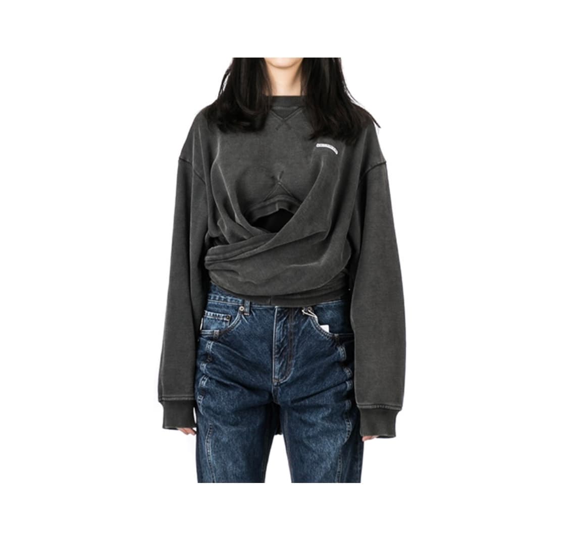 Y PROJECT wrap sweatshirt 상품이미지4