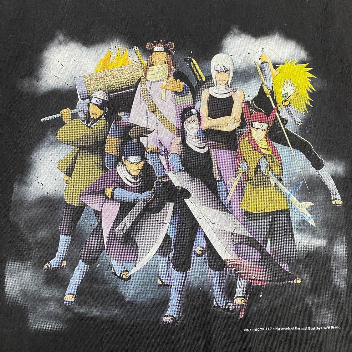 나루토 닌자도 7인방 부틀렉 애니메이션 티셔츠 상품이미지4