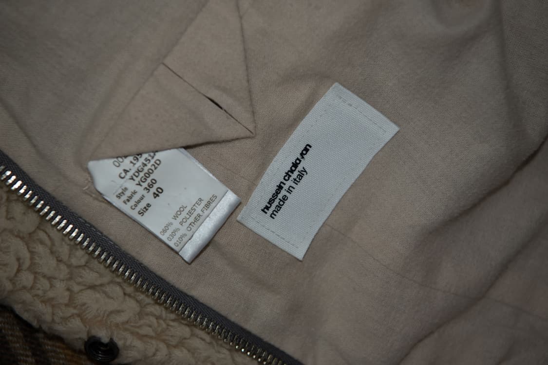 Hussein chalayan 03aw zipped jacket 40 상품이미지9