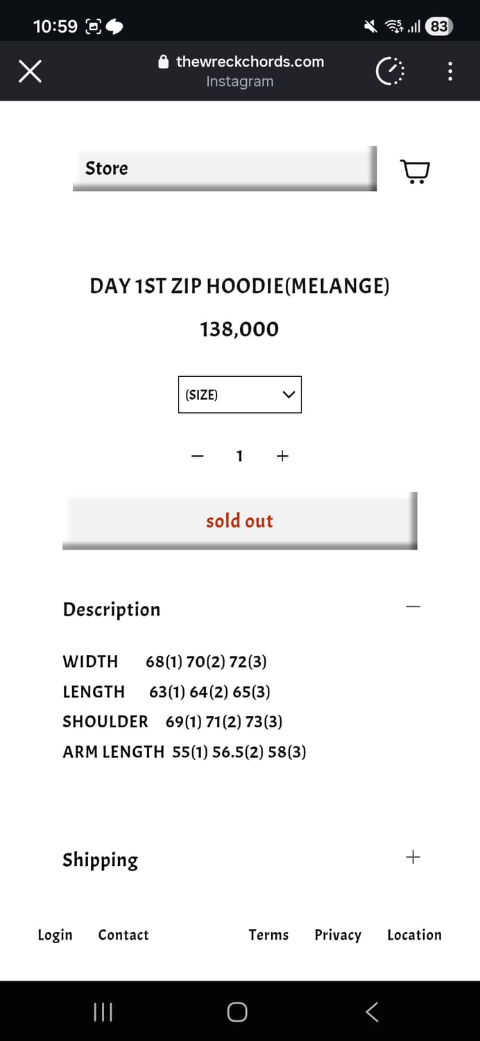 [3] 더 뤡코즈 DAY 1ST 후드집업 상품이미지2