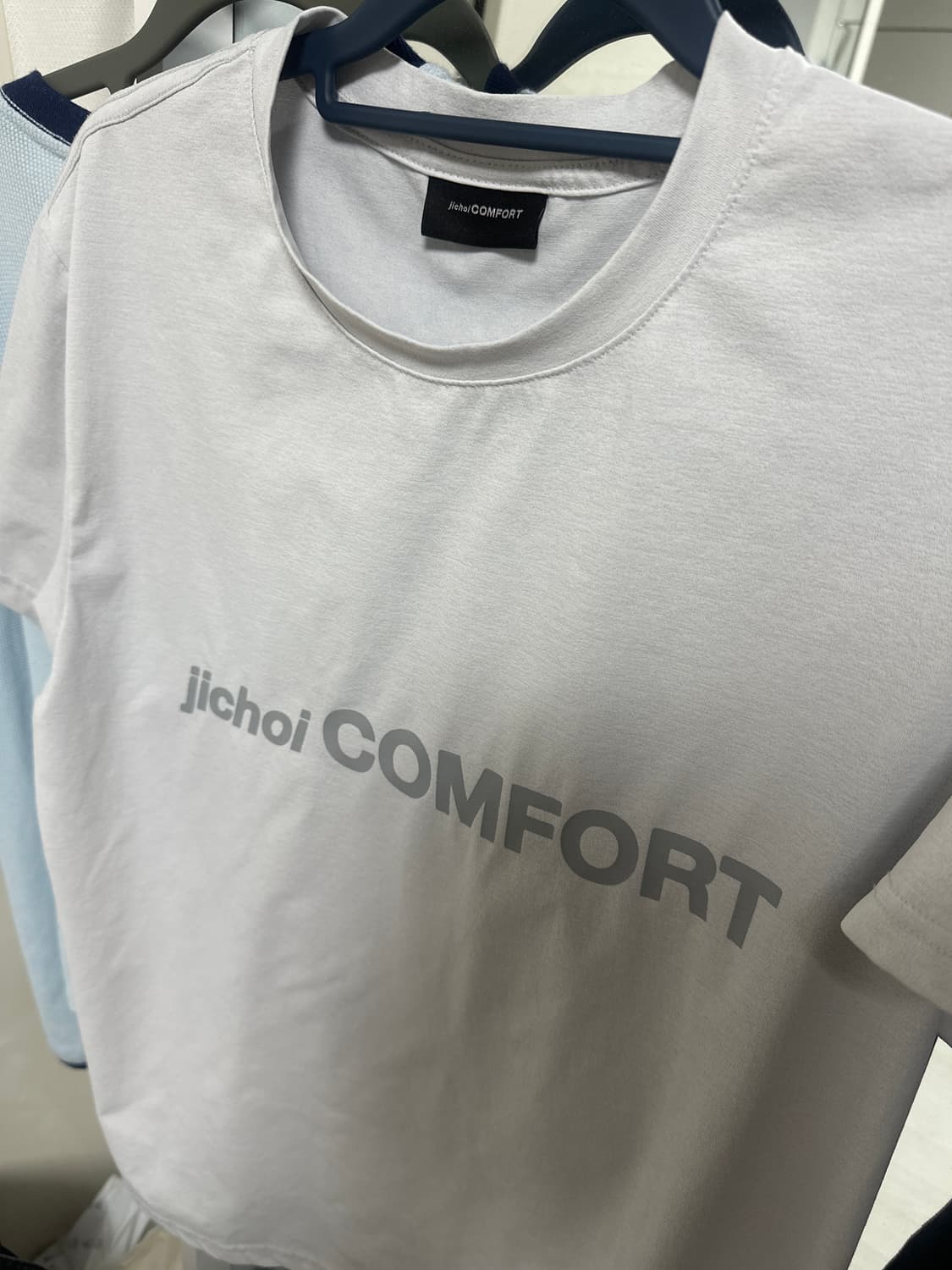 지초이 25-002 LOGO T-SHIRT (SAND) 상품이미지2