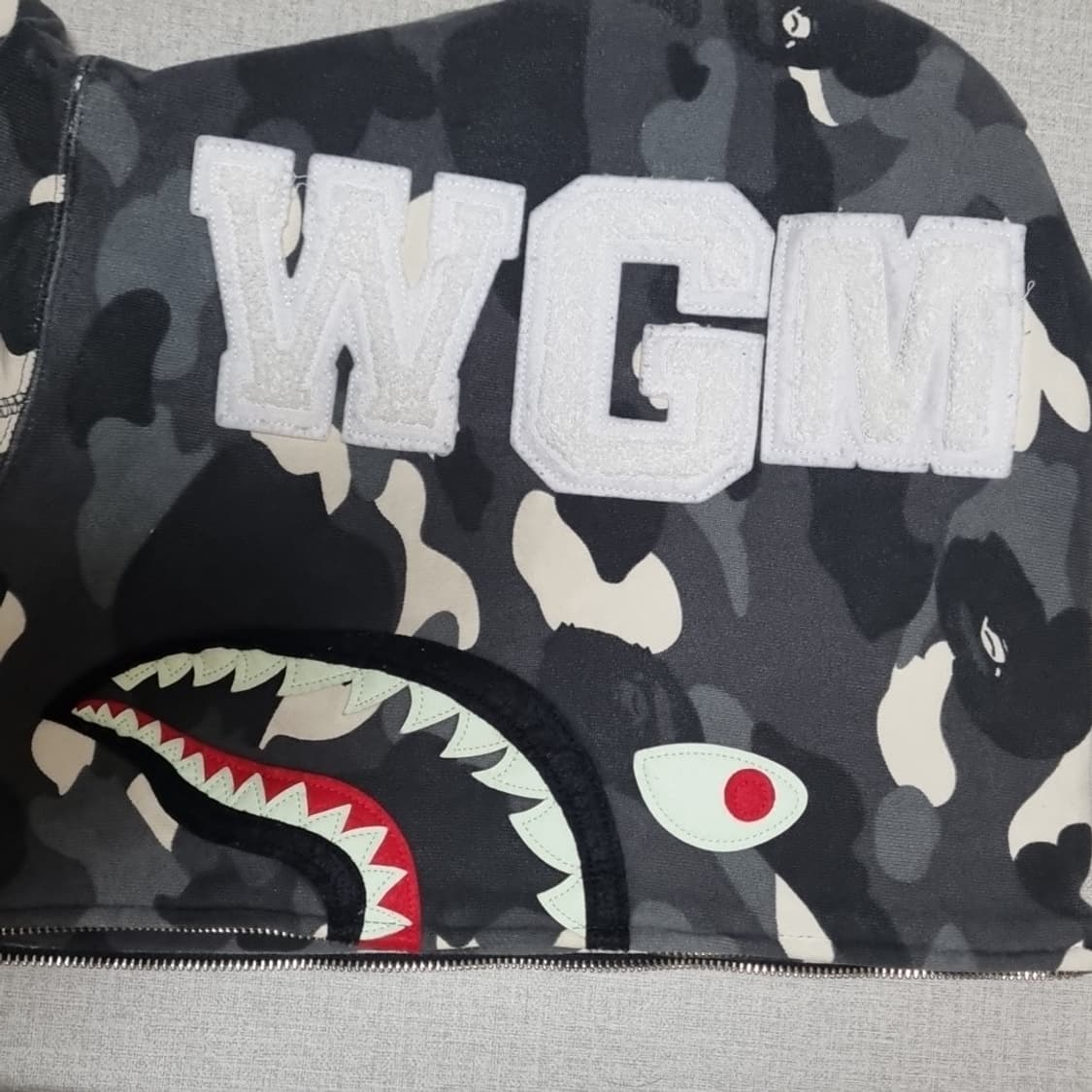 베이프 후드집업 흑계 상품이미지2