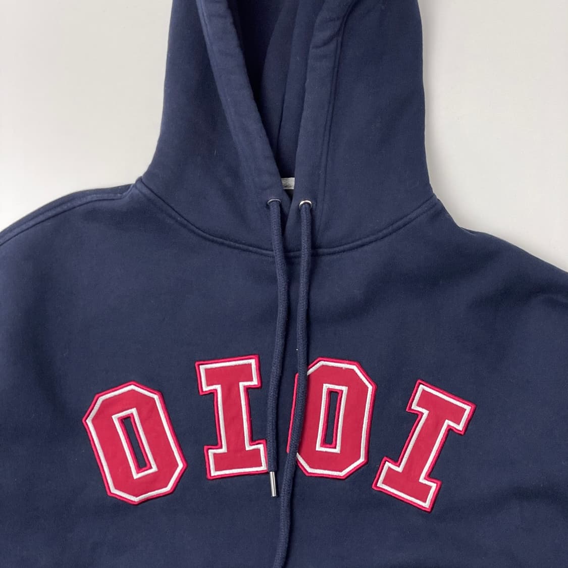 [중고] OIOI 네이비 기모 후드티 S 상품이미지3