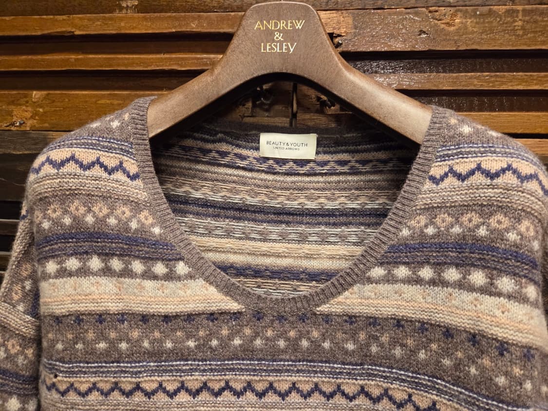 유나이티드 애로우 페어아일니트 상품이미지3