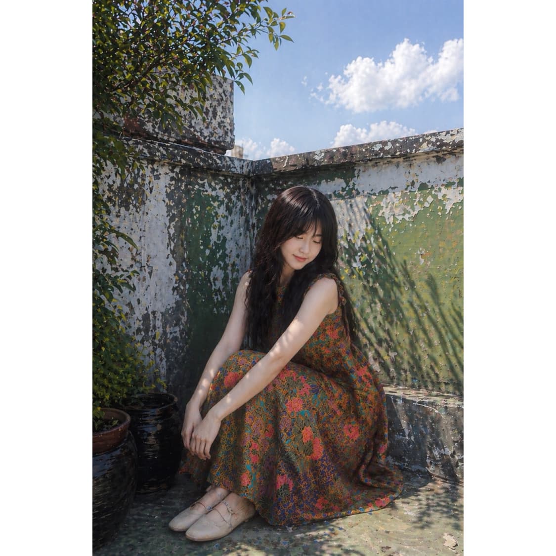 민소매 여름 원피스 상품이미지3