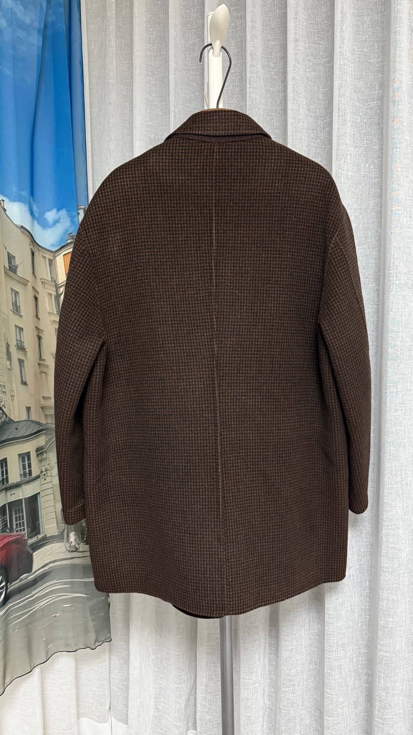 MANSTAR 모직 발마칸 코트 상품이미지5