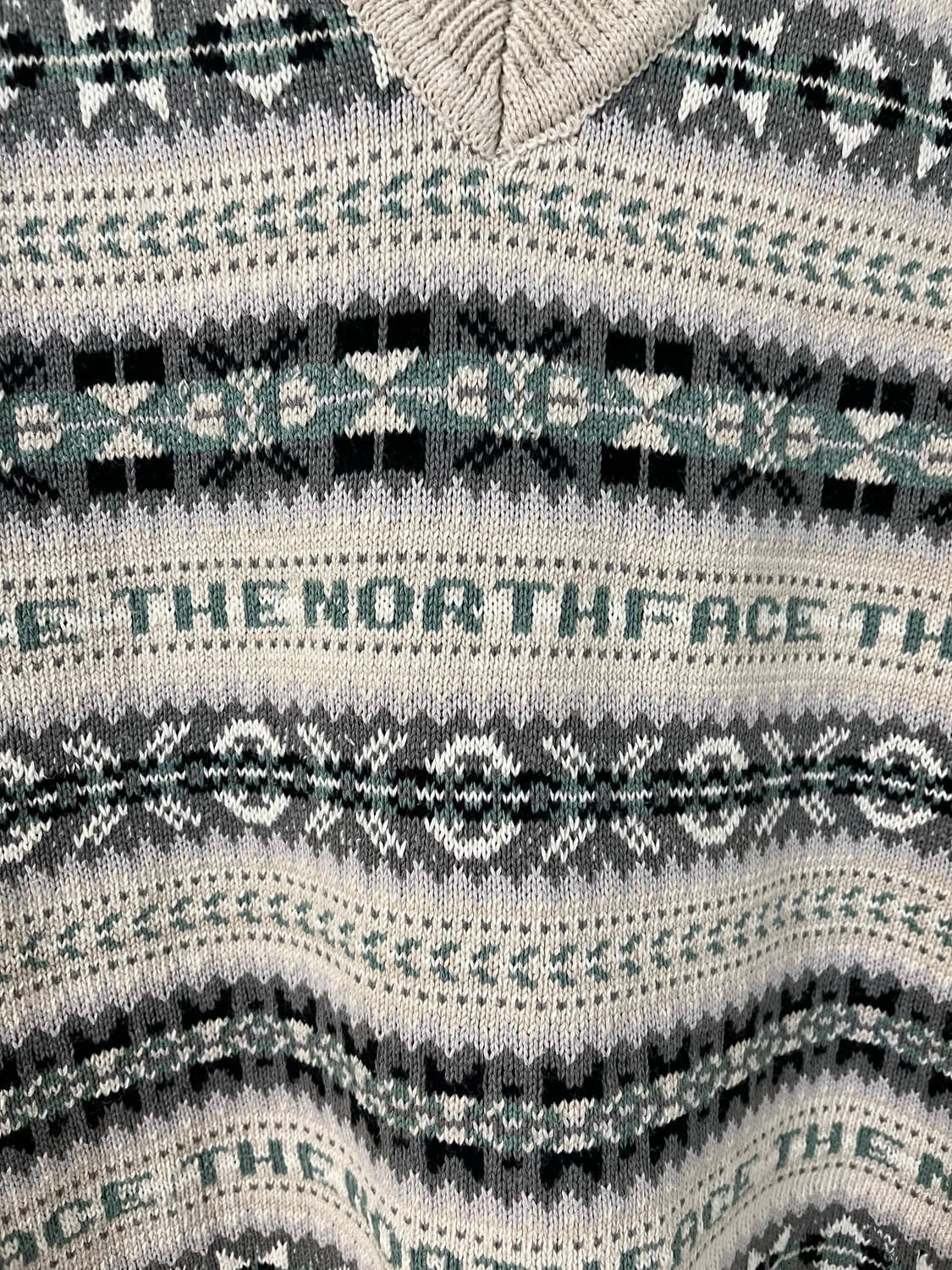 노스페이스 퍼플라벨 고어텍스 인피니움 페어아일 니트베스트 / M 상품이미지3