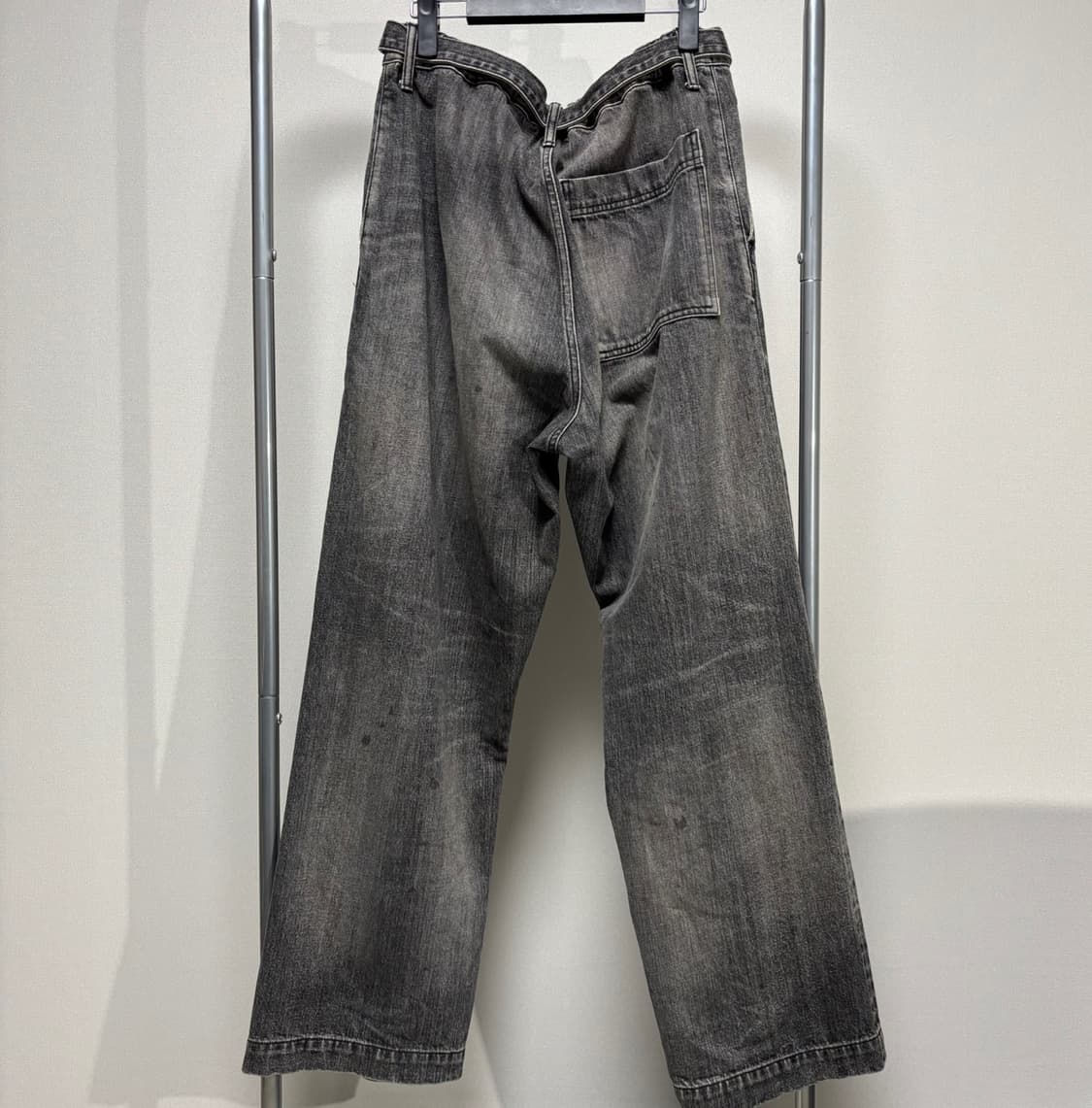 M) 요코 사카모토 25SS 벨티드 데님 트라우저 상품이미지3