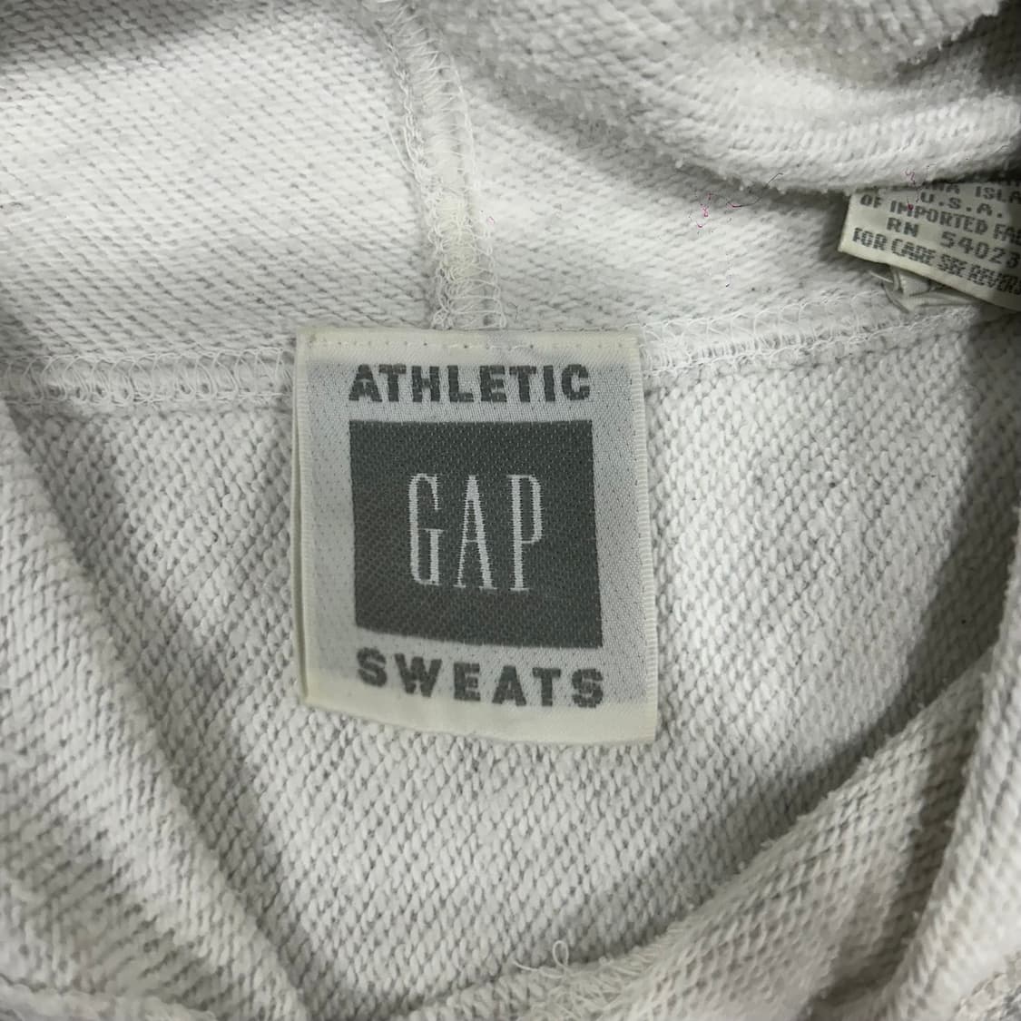 Gap 갭 레드포인트 네이비로고 멜란지 후드티 상품이미지5