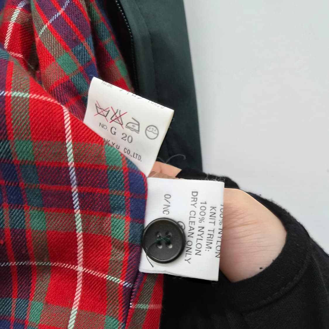 바라쿠타 다크 그린 봄버 자켓남성 L 상품이미지8