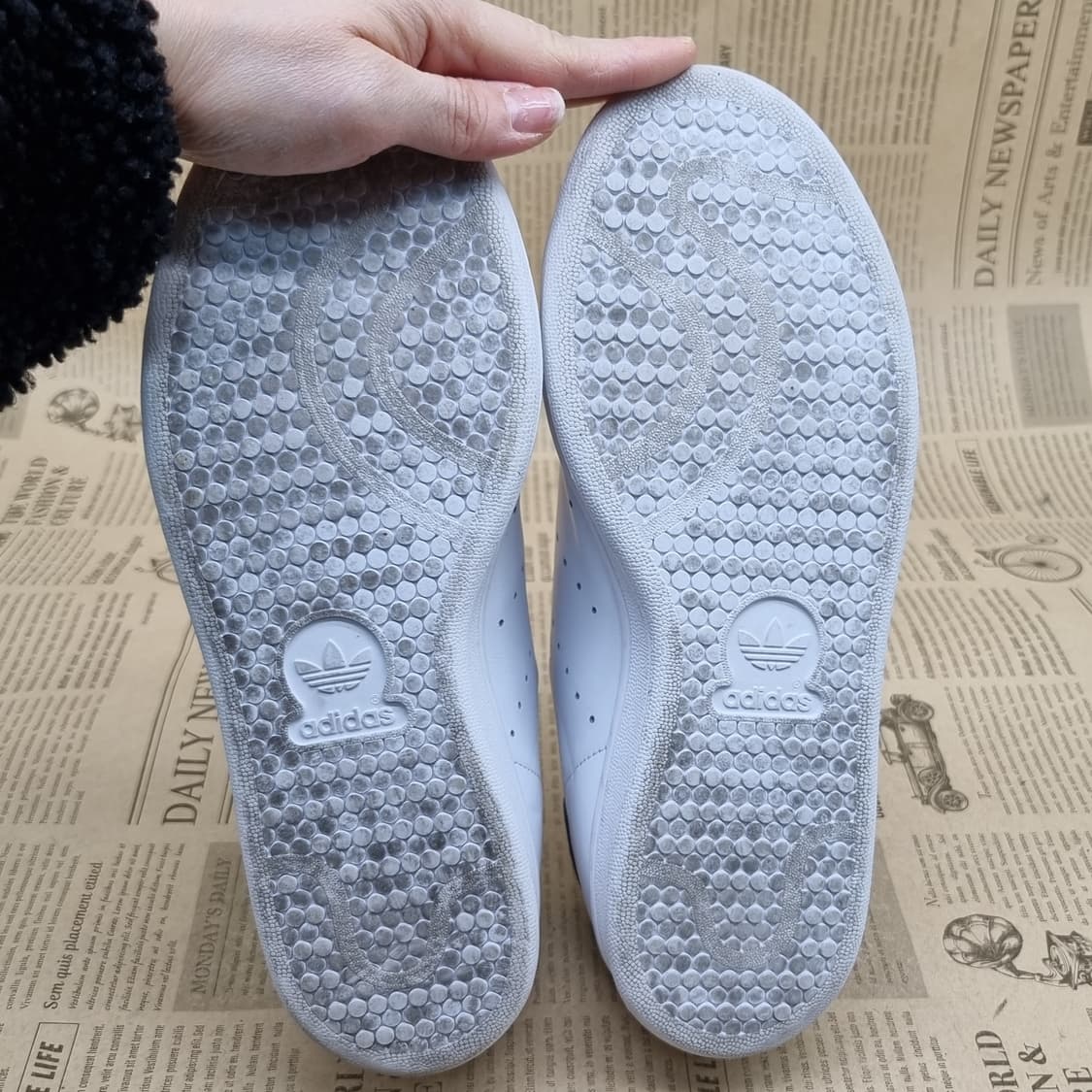 아디다스 스탠스미스 벨크로 스니커즈 240 상품이미지3