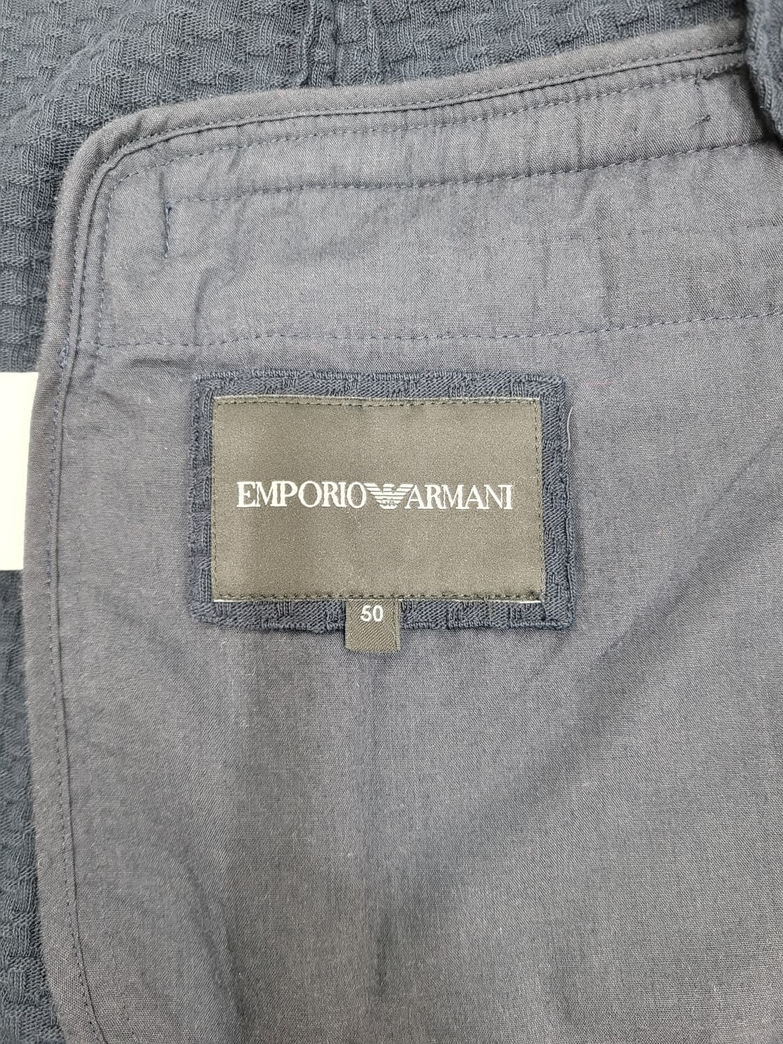 ARMANI 엠포리오 아르마니 후드 캐주얼 자켓 / 남 100 다크네이비 상품이미지8