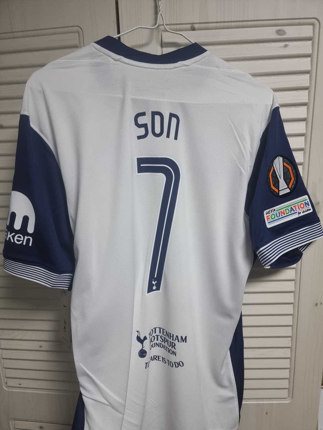 24 25 시즌 손흥민 유로파 결승 유니폼 M사이즈 상품이미지1