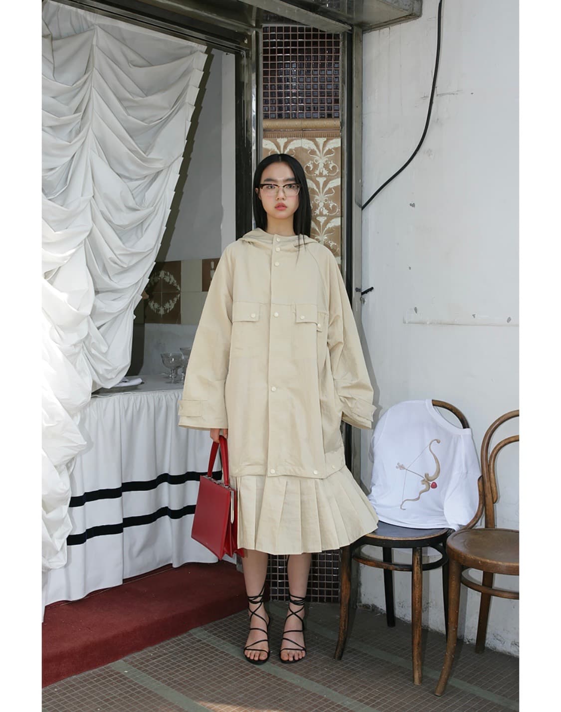 Freckle 2way rain coat 프레클 레인 코트 상품이미지7