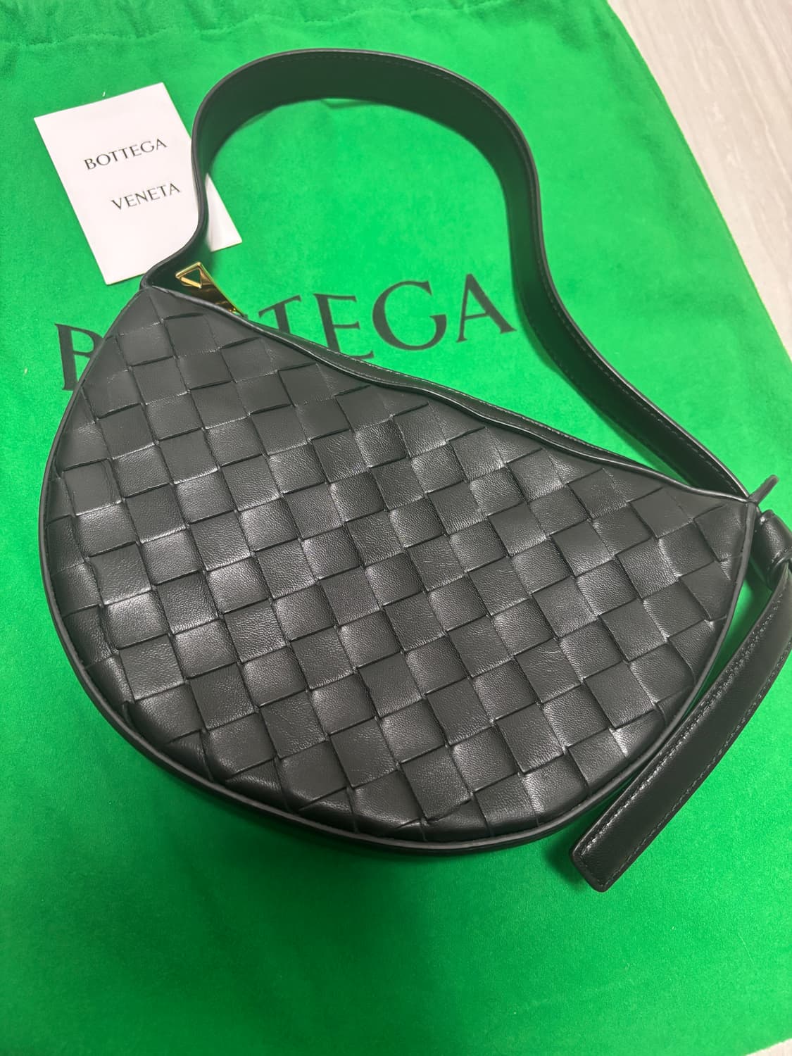 [BOTTEGA VENETA] 보테가 베네타 선라이즈백 블랙 상품이미지3