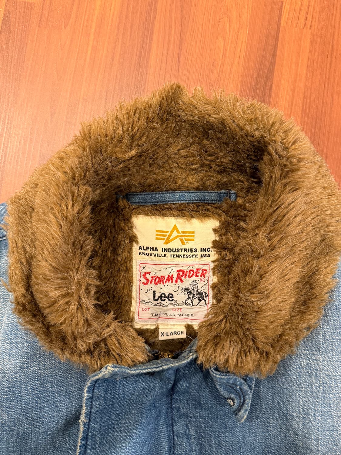 Alpha Industries & Lee 스톰라이더 N-1 데님 덱 자켓 상품이미지10