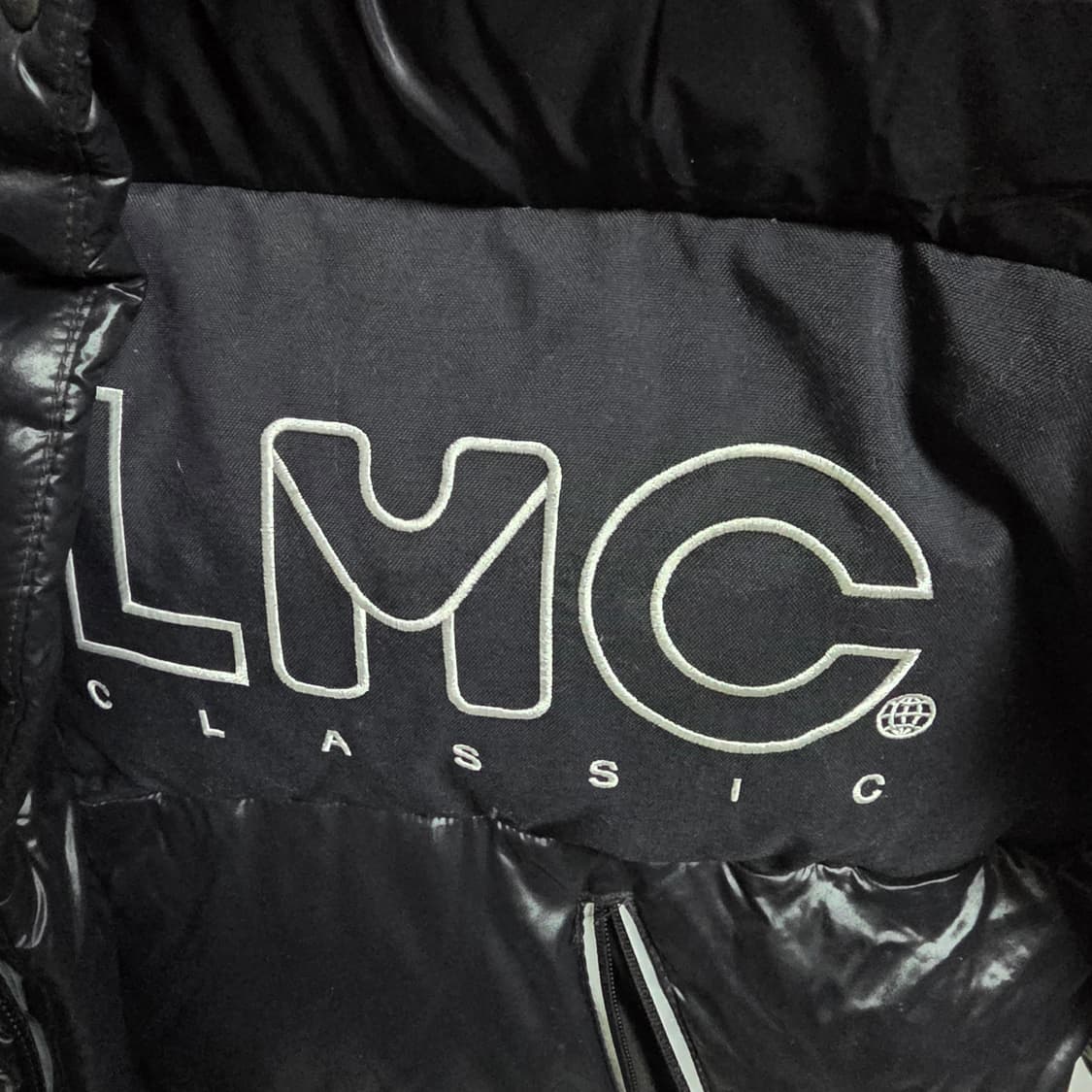 [M] LMC x 밀레 콜라보 광택 푸퍼 패딩 블랙 (1 상품이미지2