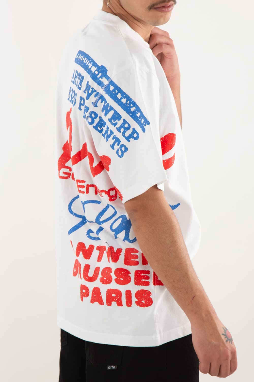 Side printed shirt 상품이미지2