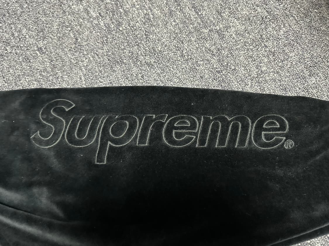 슈프림 라코스테 벨루어 하프집업 M 상품이미지4