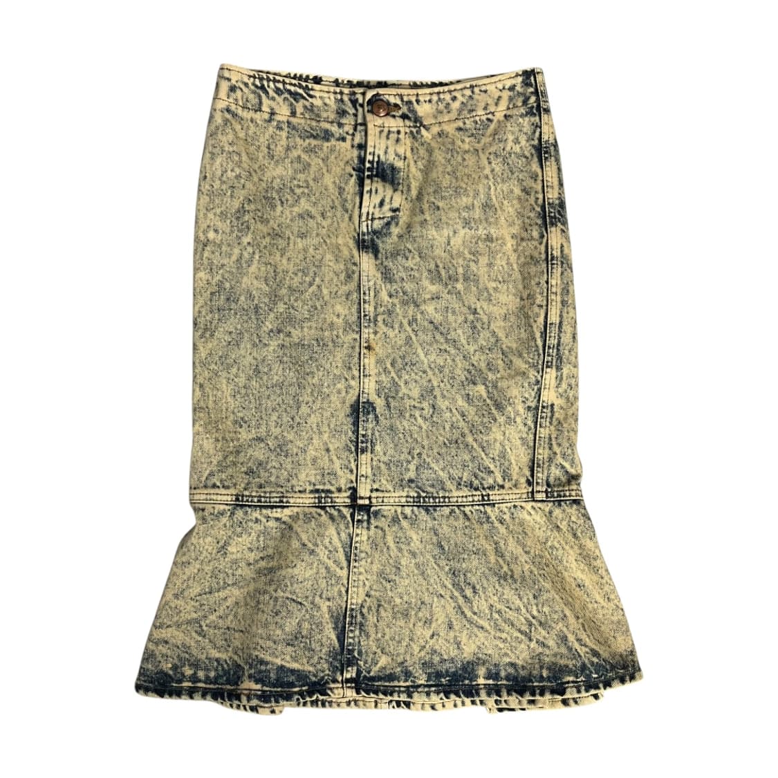 [Just Cavalli] 저스트카발리 워싱 머메이드 데님스커트 상품이미지1