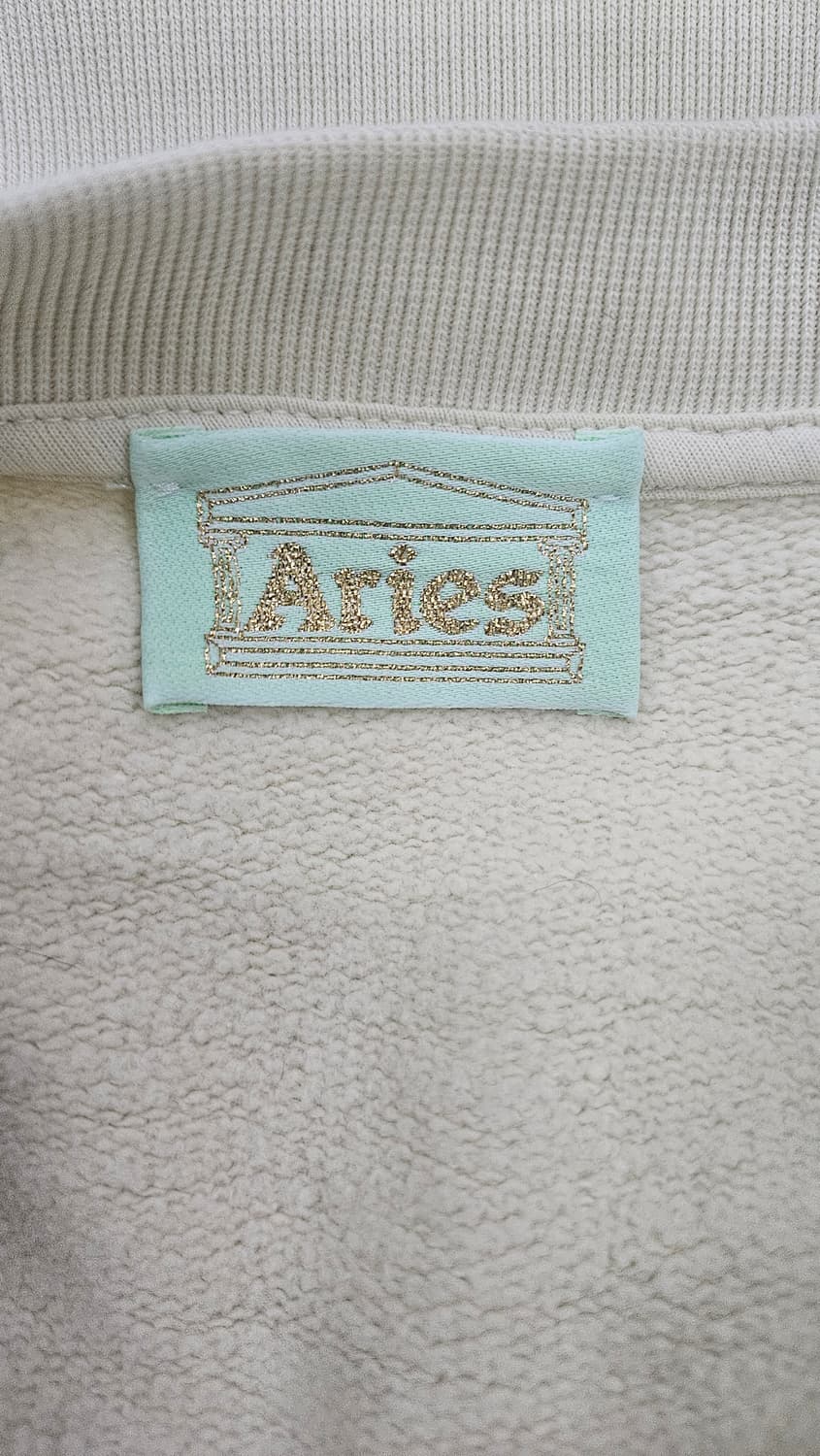 에리즈(Aries) 그래픽 워싱 크림 맨투맨( XXL) 상품이미지3