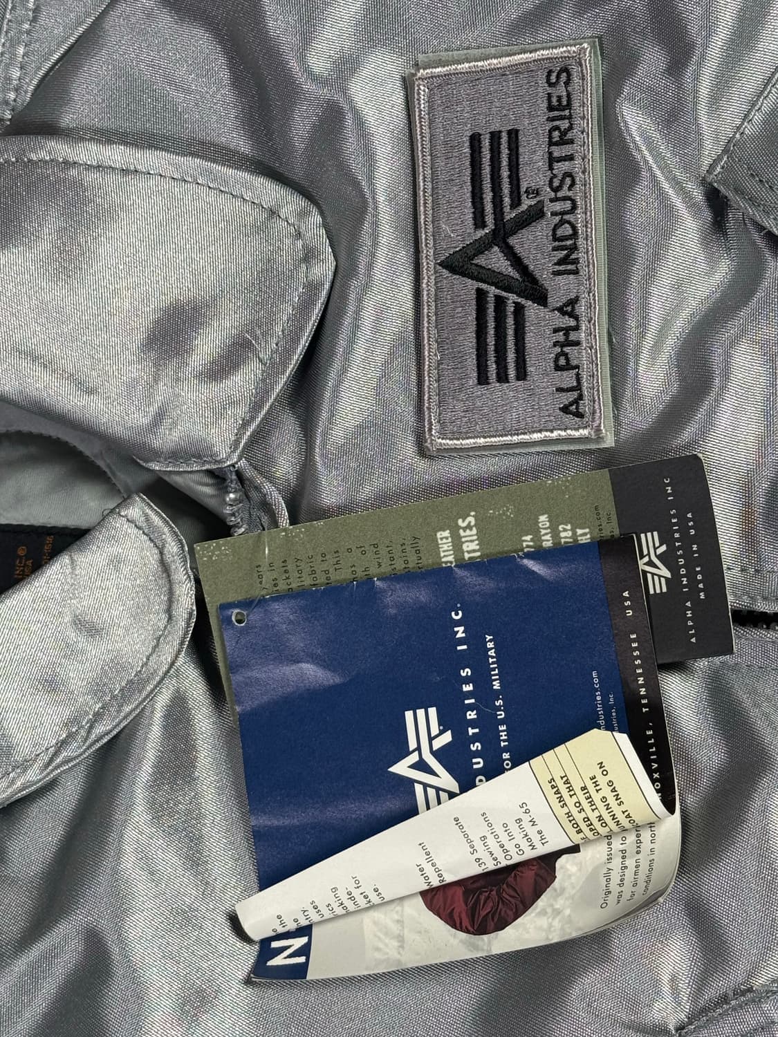 알파인더스트리 MA-1 항공점퍼 상품이미지3