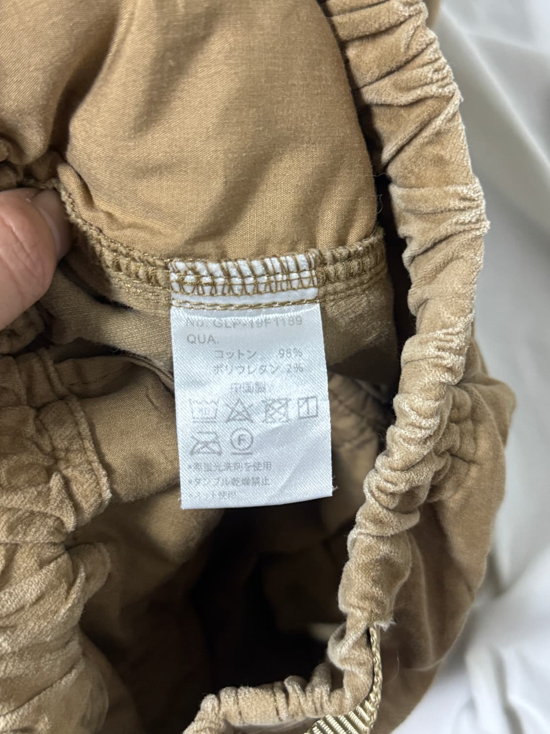 그라미치 벨벳 팬츠 상품이미지7