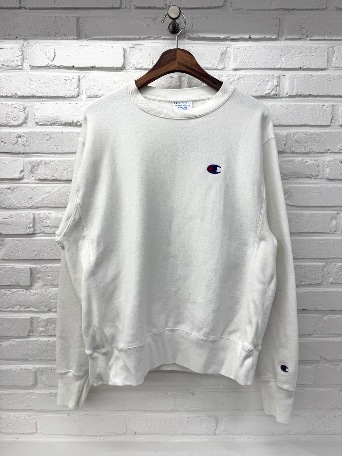 챔피온 화이트 로고 스웻셔츠 상품이미지3