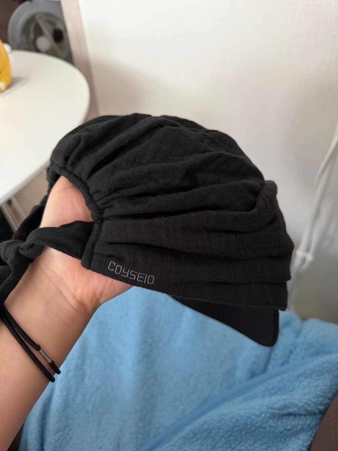 코이세이오 셔링 캡 모자 블랙 상품이미지2