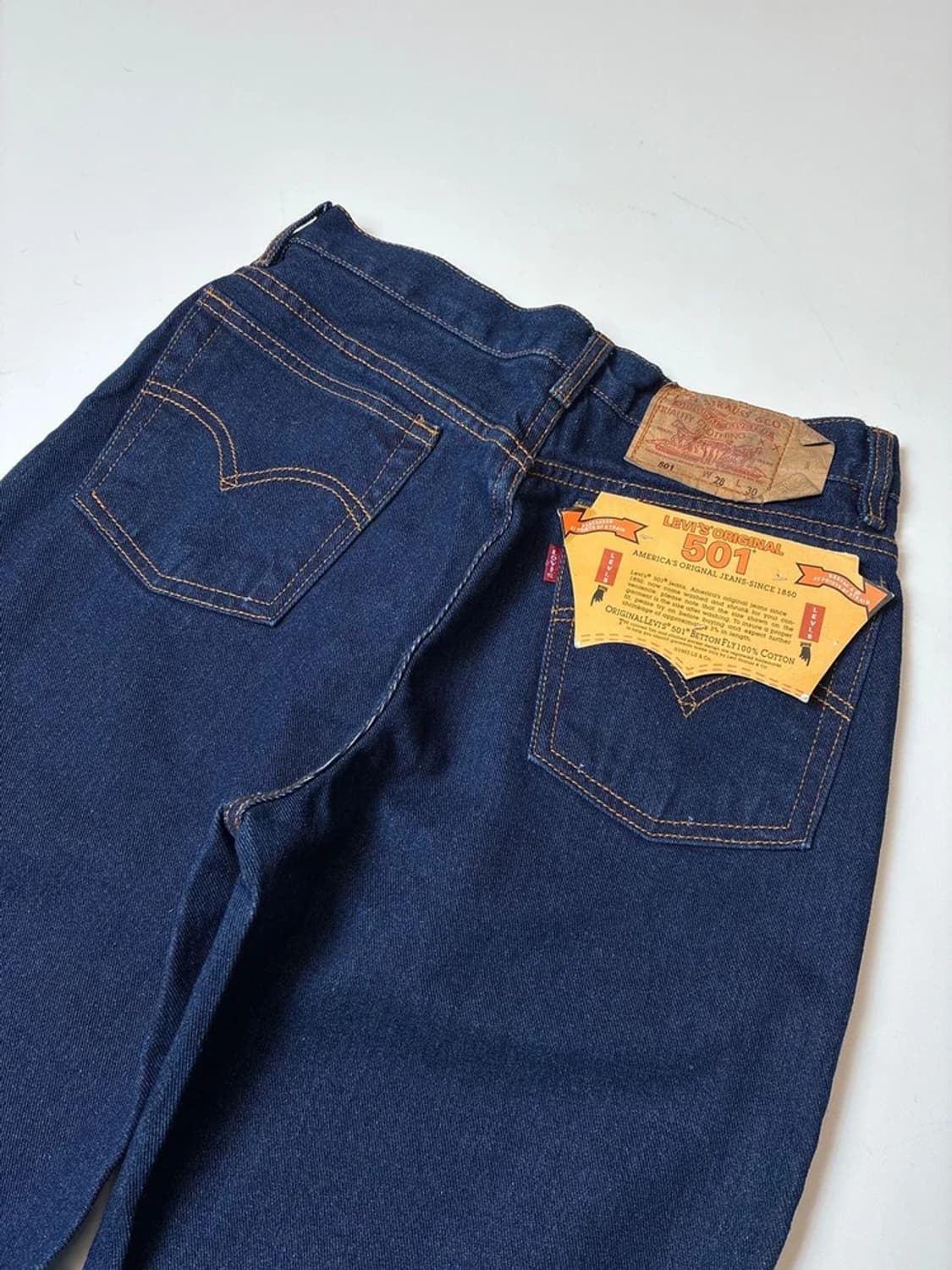 리바이스 00's USA 501 스트레이트 진청 데님 팬츠 PN8277 상품이미지5
