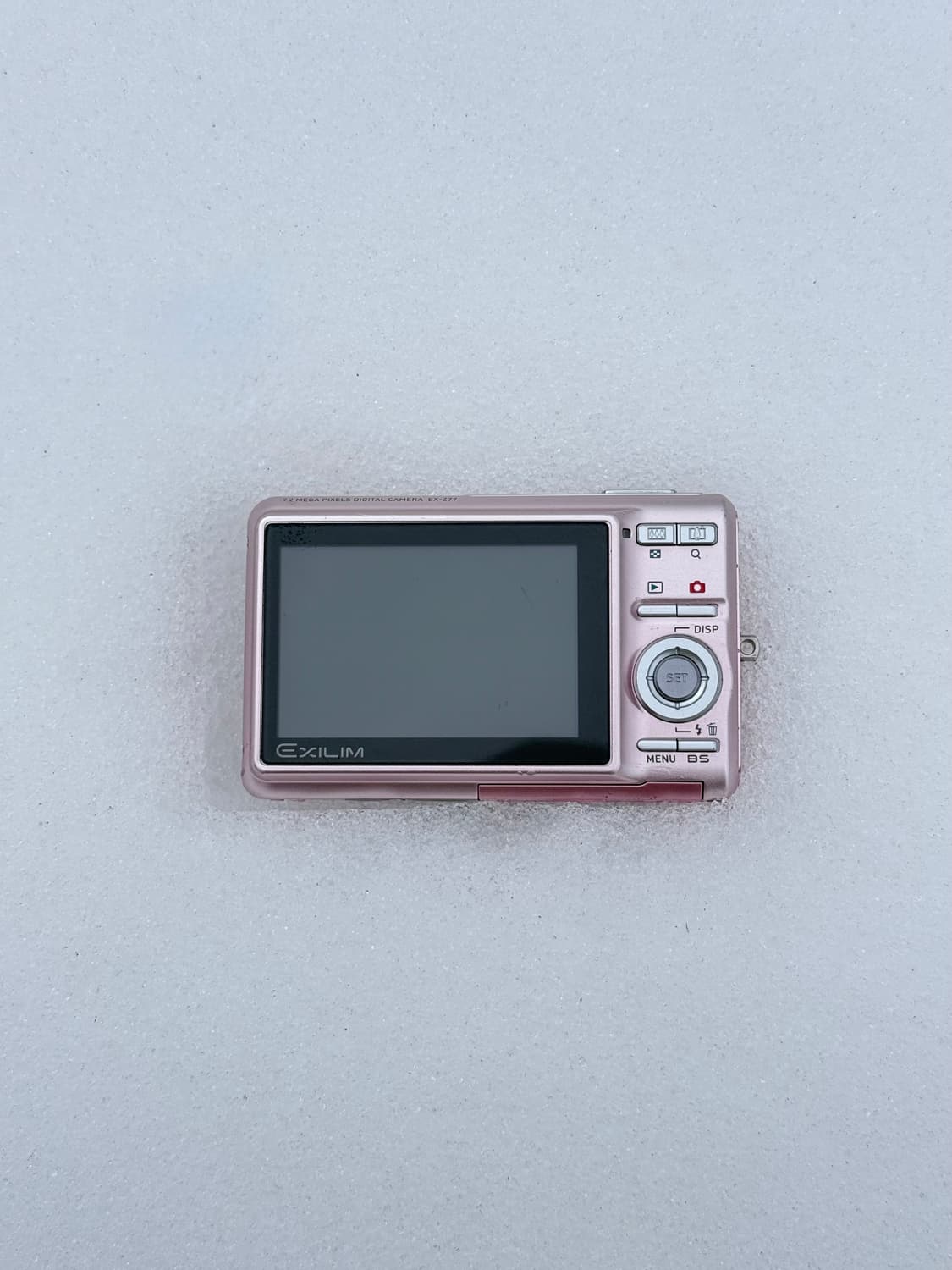 핑크 빈티지 디카 카시오 엑슬림 Z77 작례o 상품이미지3